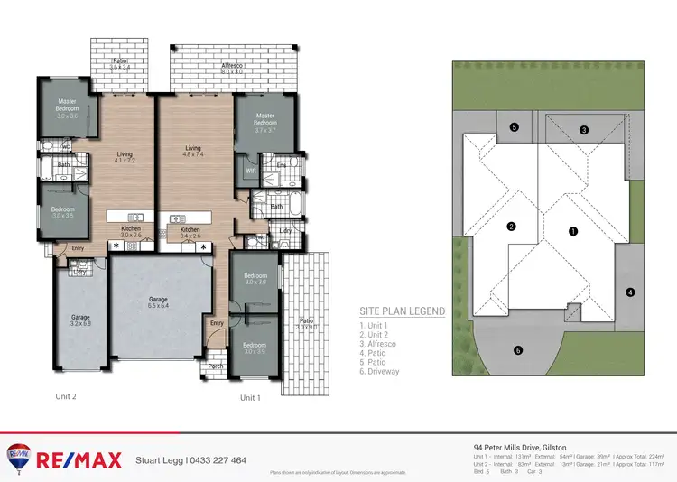 Floorplan of Homely house listing, 94 Peter Mills Drive, Gilston QLD 4211