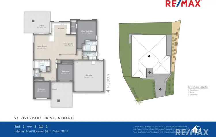 Floorplan of Homely house listing, 91 Riverpark Drive, Nerang QLD 4211