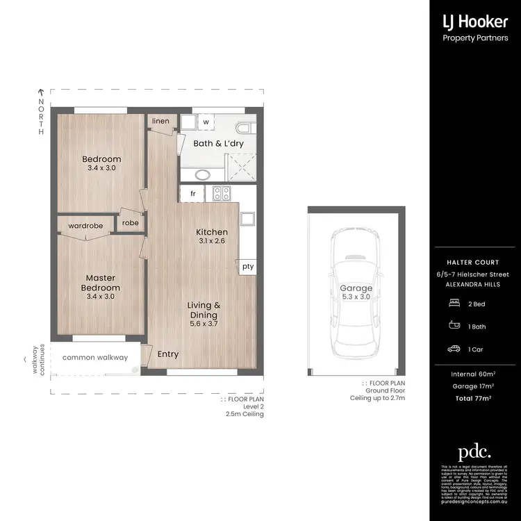 Floorplan of Homely unit listing, 6/5-7 Hielscher Street, Alexandra Hills QLD 4161