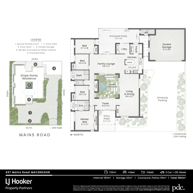 Floorplan of Homely house listing, 437 Mains Road, Macgregor QLD 4109