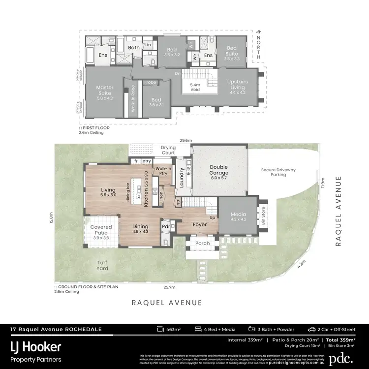 Floorplan of Homely house listing, 17 Raquel Avenue, Rochedale QLD 4123