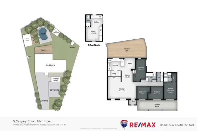 Floorplan of Homely house listing, 5 Calgary Court, Merrimac QLD 4226