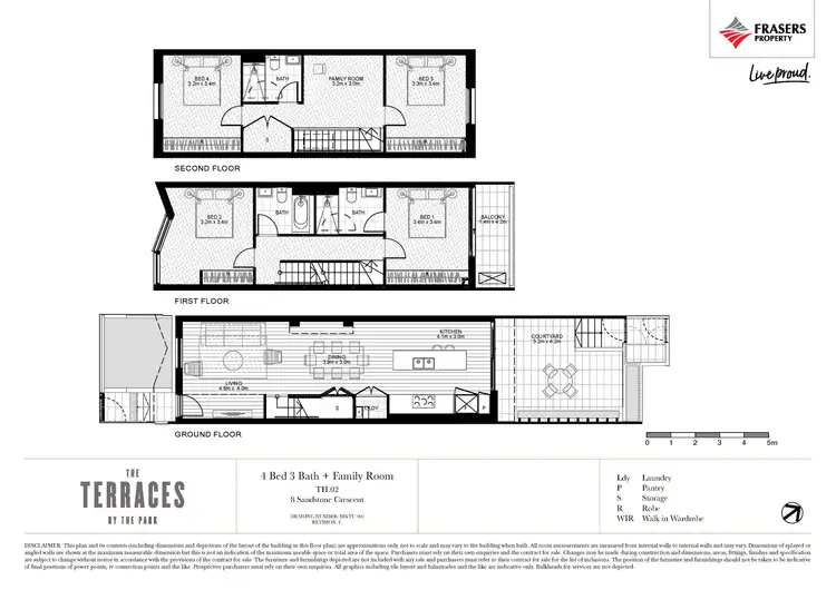Floorplan of Homely terrace listing, Terrace/1 Sandstone Crescent, Macquarie Park NSW 2113