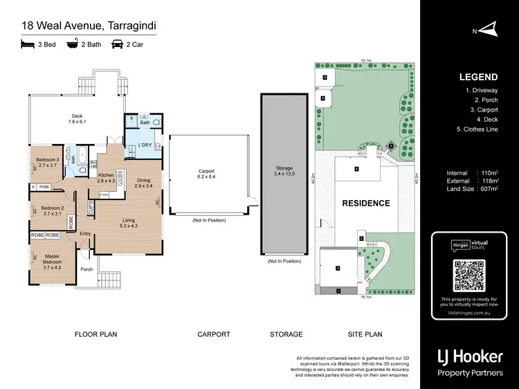 Floorplan of Homely house listing, 18 Weal Avenue, Tarragindi QLD 4121