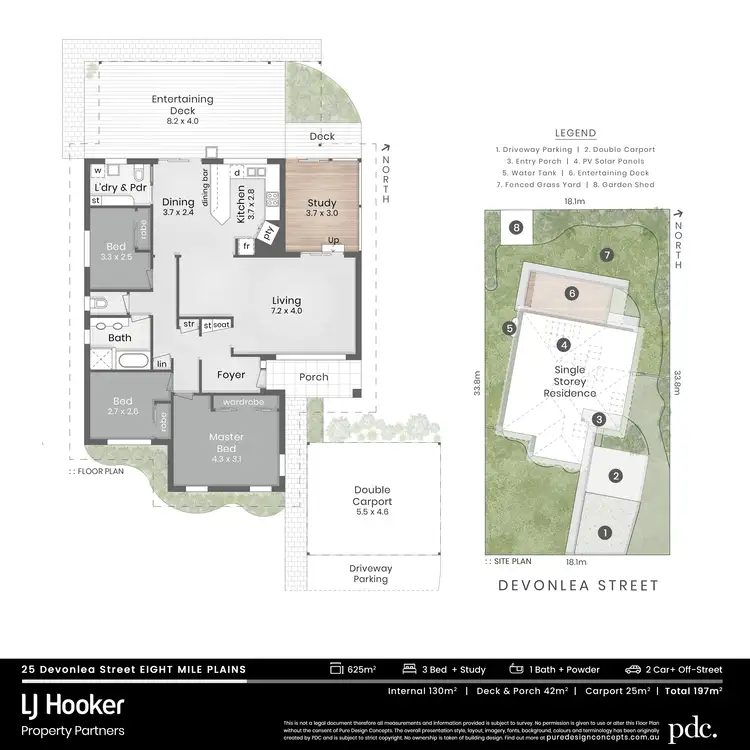 Floorplan of Homely house listing, 25 Devonlea Street, Eight Mile Plains QLD 4113