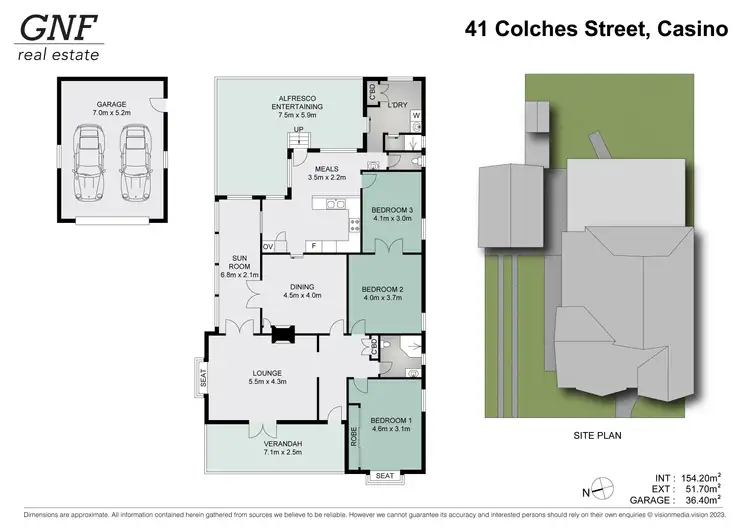 Floorplan of Homely house listing, 41 Colches Street, Casino NSW 2470