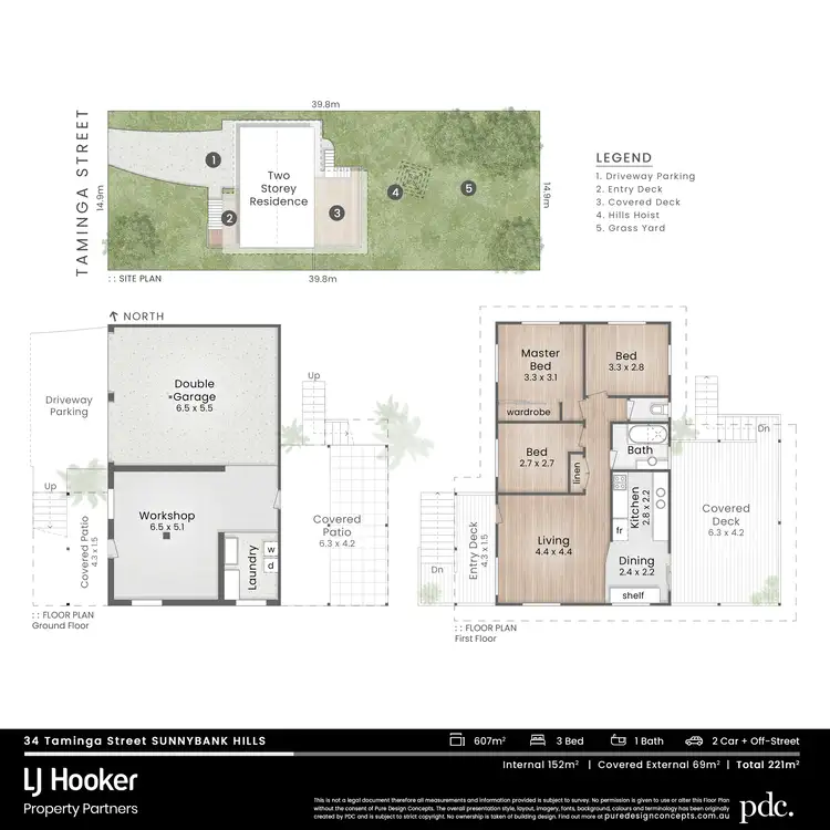 Floorplan of Homely house listing, 34 Taminga Street, Sunnybank Hills QLD 4109