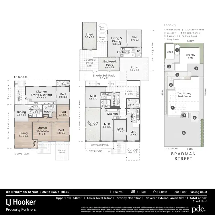 Floorplan of Homely house listing, 82 Bradman Street, Sunnybank Hills QLD 4109
