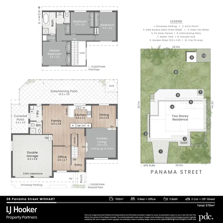 Floorplan of Homely house listing, 38 Panama Street, Wishart QLD 4122