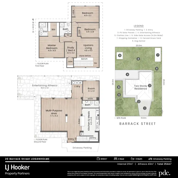Floorplan of Homely house listing, 20 Barrack Street, Loganholme QLD 4129