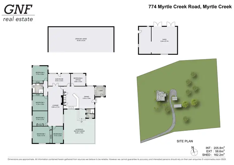 Floorplan of Homely house listing, 774 Myrtle Creek Road, Myrtle Creek NSW 2469