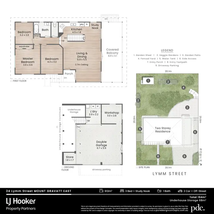Floorplan of Homely house listing, 24 Lymm Street, Mount Gravatt East QLD 4122