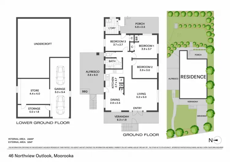 Floorplan of Homely house listing, 46 Northview Outlook, Moorooka QLD 4105