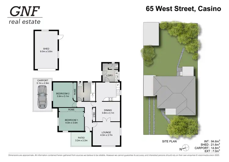 Floorplan of Homely house listing, 65 West Street, Casino NSW 2470