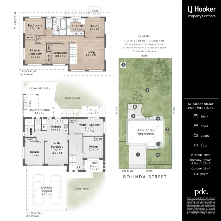Floorplan of Homely house listing, 57 Bolinda Street, Eight Mile Plains QLD 4113