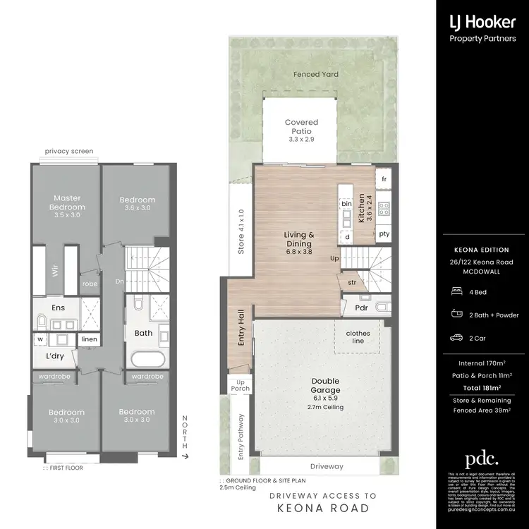 Floorplan of Homely townhouse listing, 26/122 Keona Road, Mcdowall QLD 4053
