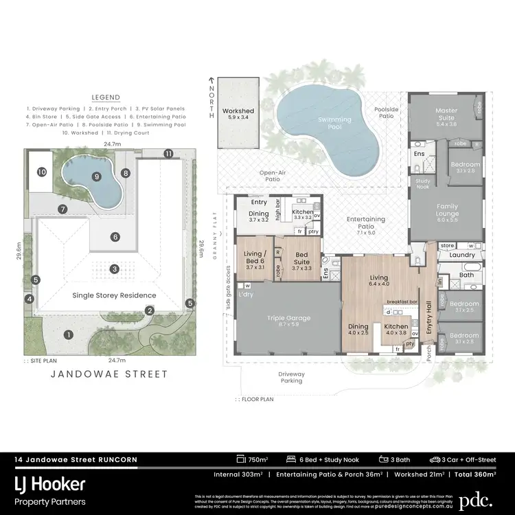 Floorplan of Homely house listing, 14 Jandowae Street, Runcorn QLD 4113