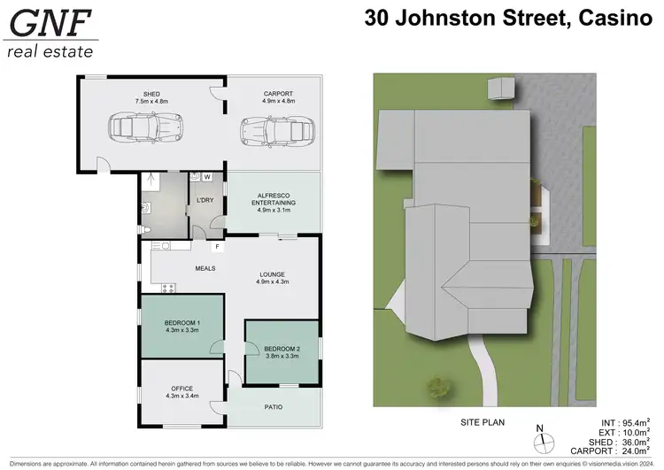 Floorplan of Homely house listing, 30 Johnston Street, Casino NSW 2470