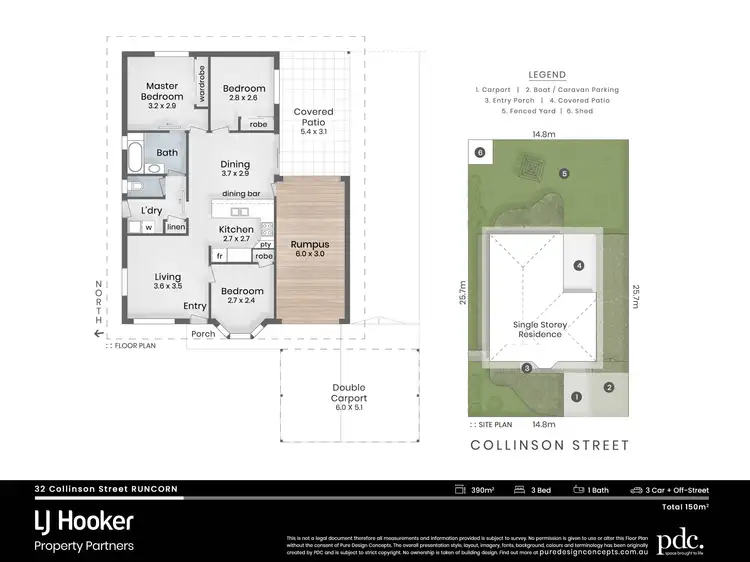 Floorplan of Homely house listing, 32 Collinson Street, Runcorn QLD 4113