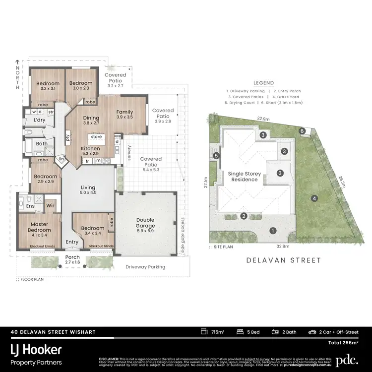 Floorplan of Homely house listing, 40 Delavan Street, Wishart QLD 4122
