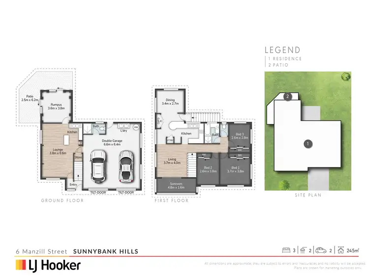 Floorplan of Homely house listing, 6 Manzill Street, Sunnybank Hills QLD 4109