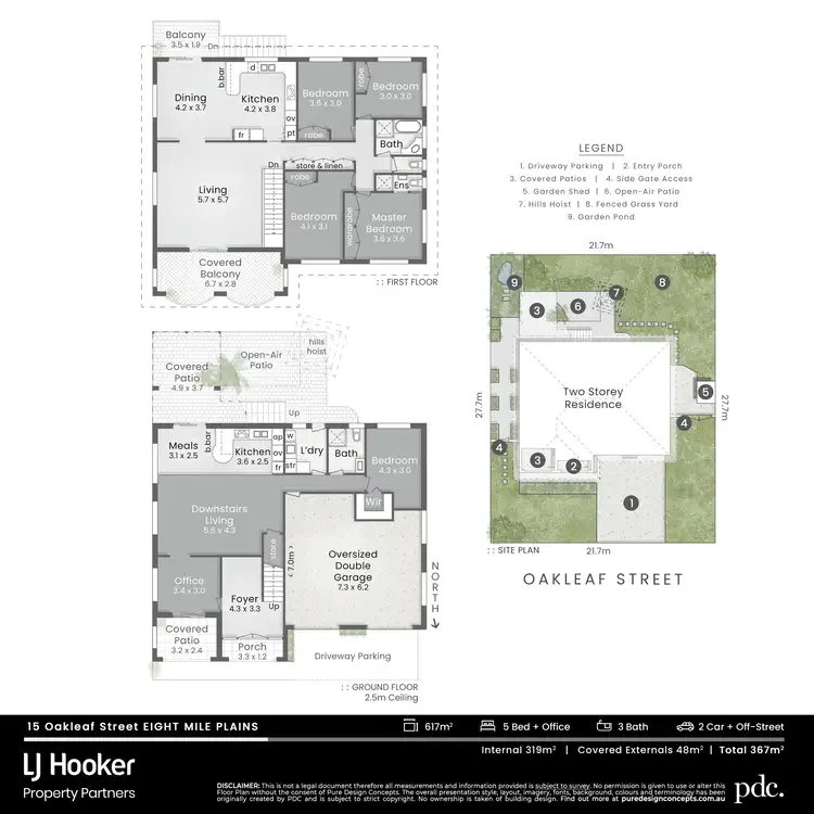 Floorplan of Homely house listing, 15 Oakleaf Street, Eight Mile Plains QLD 4113