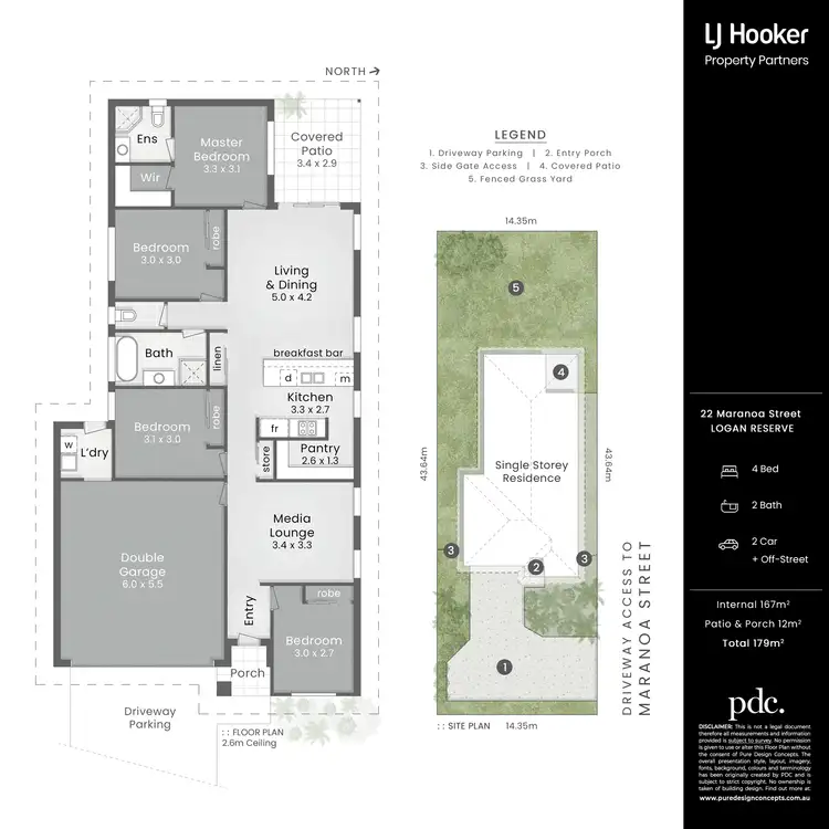 Floorplan of Homely house listing, 22 Maranoa Street, Logan Reserve QLD 4133
