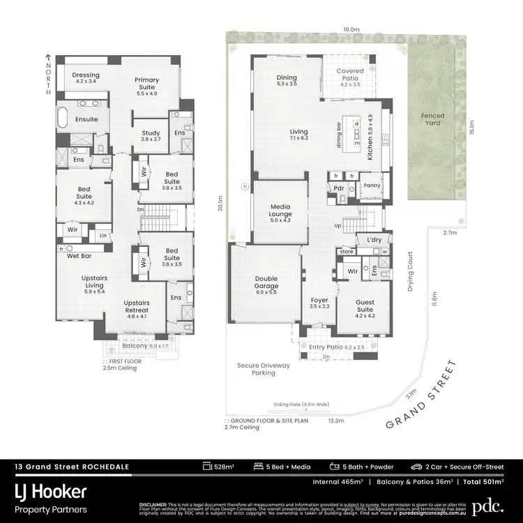 Floorplan of Homely house listing, 13 Grand Street, Rochedale QLD 4123