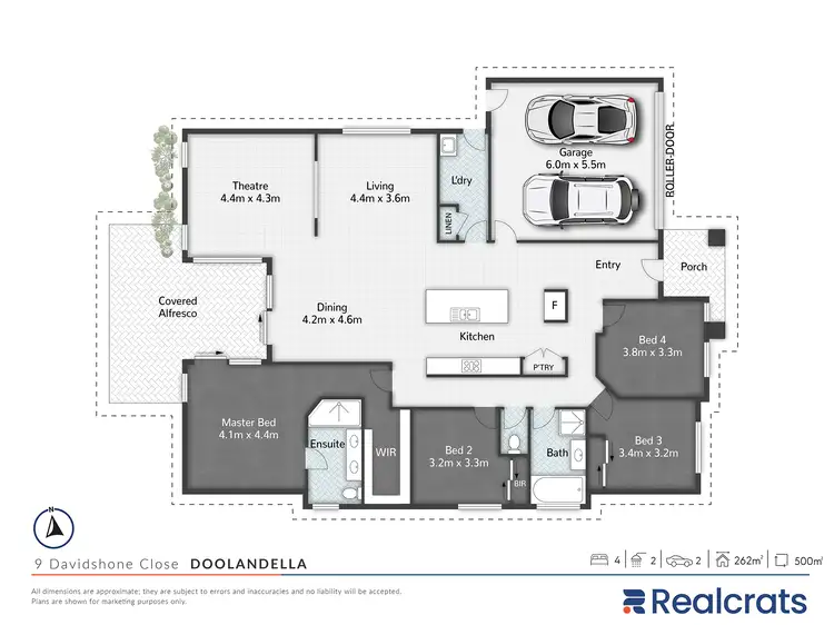Floorplan of Homely house listing, 9 Davidshone Close, Doolandella QLD 4077