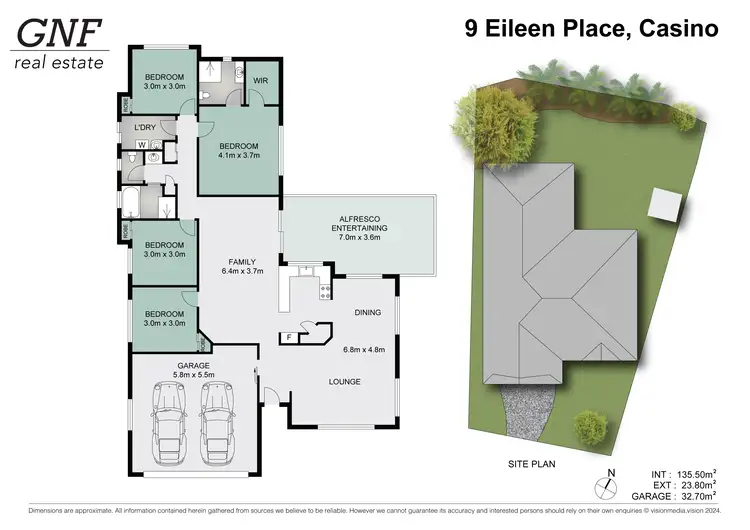 Floorplan of Homely house listing, 9 Eileen Place, Casino NSW 2470