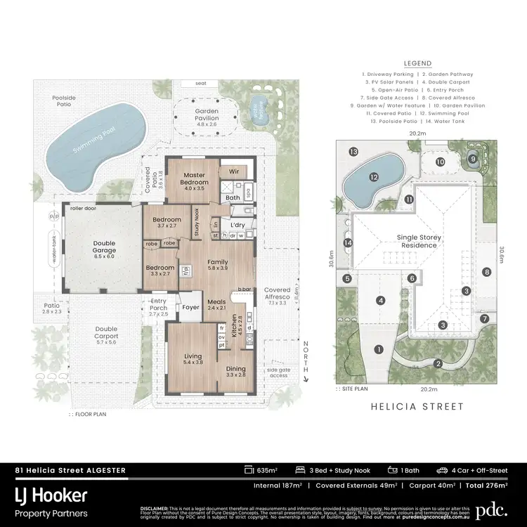 Floorplan of Homely house listing, 81 Helicia Street, Algester QLD 4115