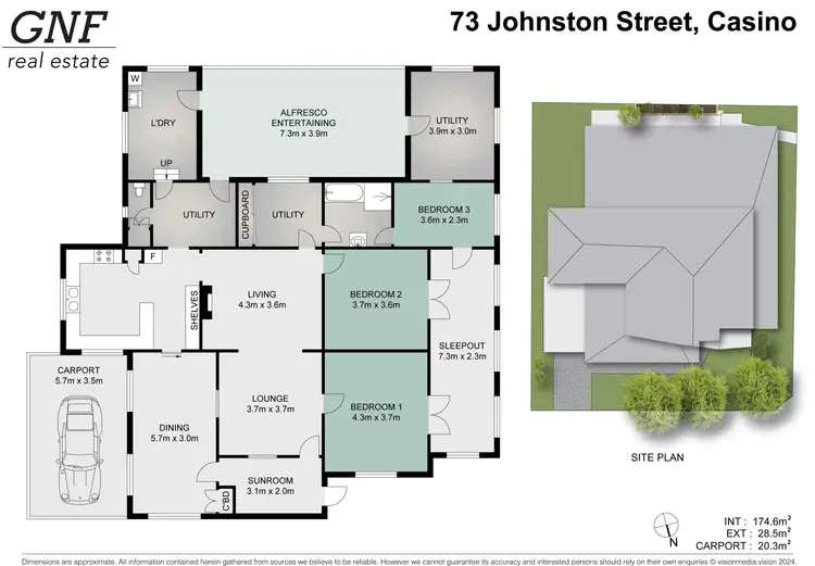 Floorplan of Homely house listing, 73 Johnston Street, Casino NSW 2470
