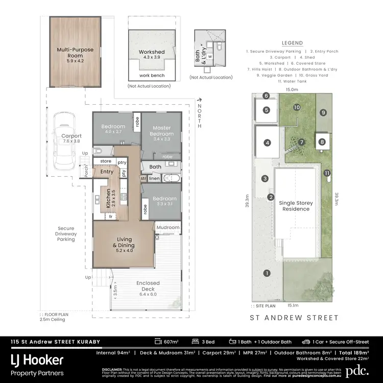 Floorplan of Homely house listing, 115 St Andrew Street, Kuraby QLD 4112