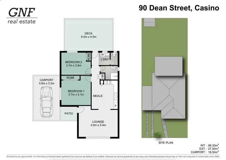 Floorplan of Homely house listing, 90 Dean Street, Casino NSW 2470