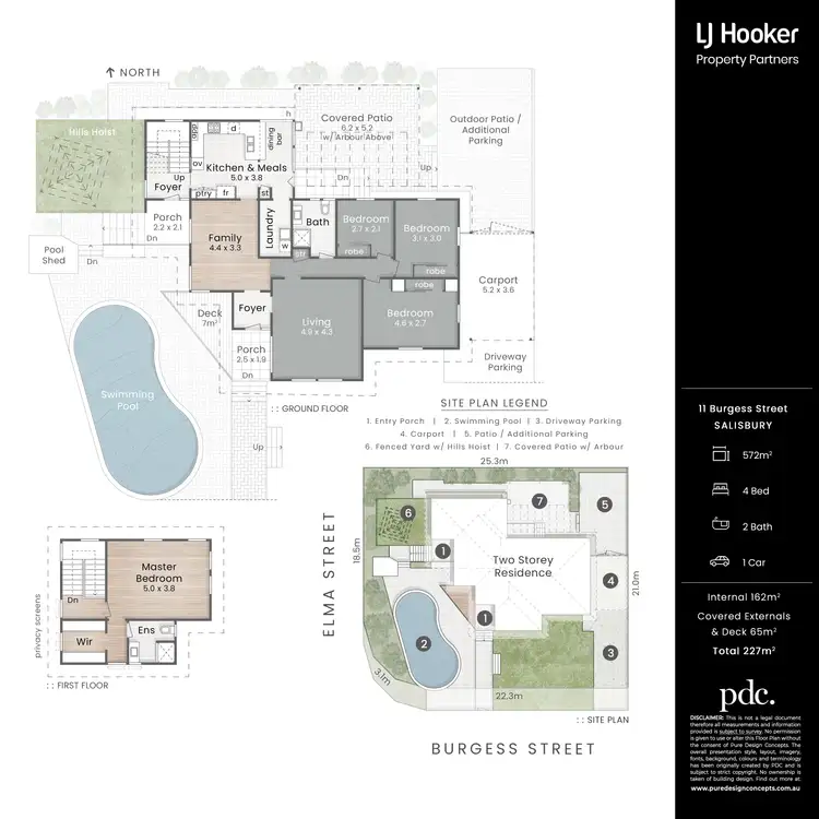 Floorplan of Homely house listing, 11 Burgess Street, Salisbury QLD 4107