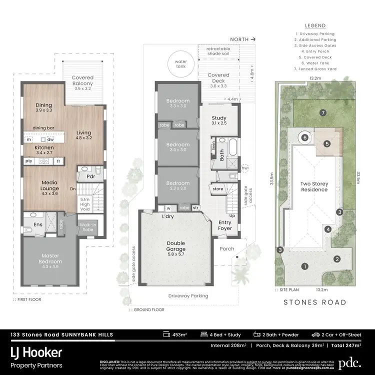 Floorplan of Homely house listing, 133 Stones Road, Sunnybank Hills QLD 4109