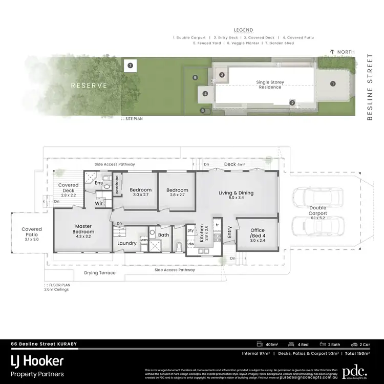 Floorplan of Homely house listing, 66 Besline Street, Kuraby QLD 4112