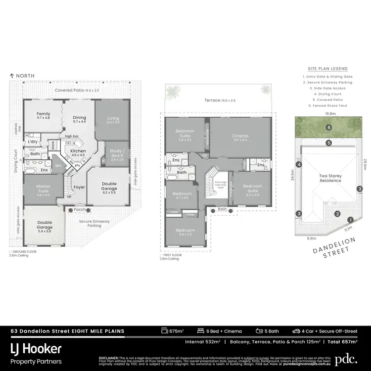 Floorplan of Homely house listing, 63 Dandelion Street, Eight Mile Plains QLD 4113