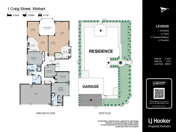 Floorplan of Homely house listing, 1 Craig Street, Wishart QLD 4122