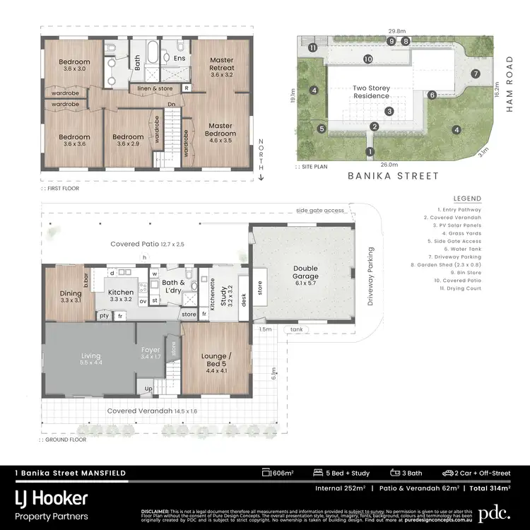 Floorplan of Homely house listing, 1 Banika Street, Mansfield QLD 4122