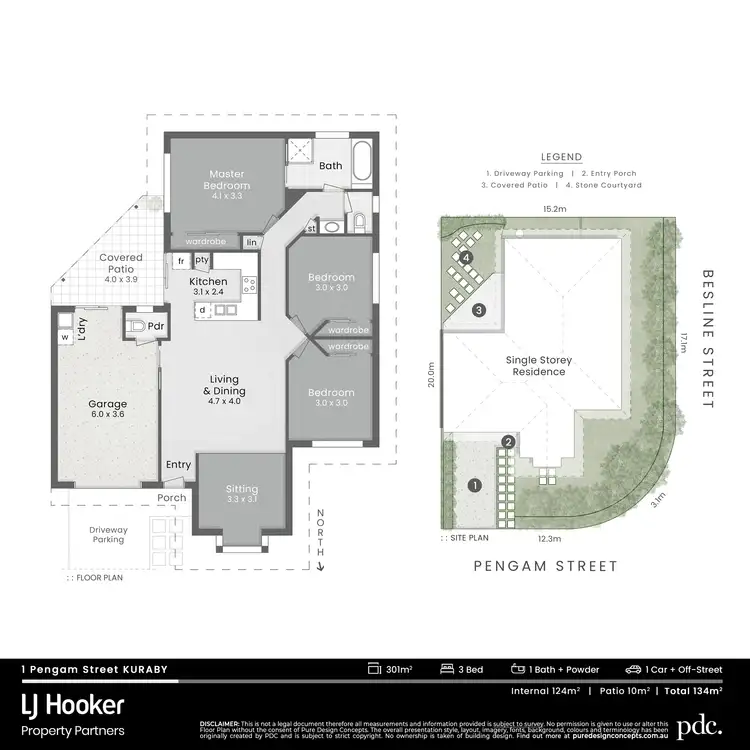 Floorplan of Homely house listing, 1 Pengam Street, Kuraby QLD 4112