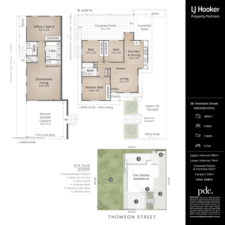 Floorplan of Homely house listing, 38 Thomson Street, Greenslopes QLD 4120
