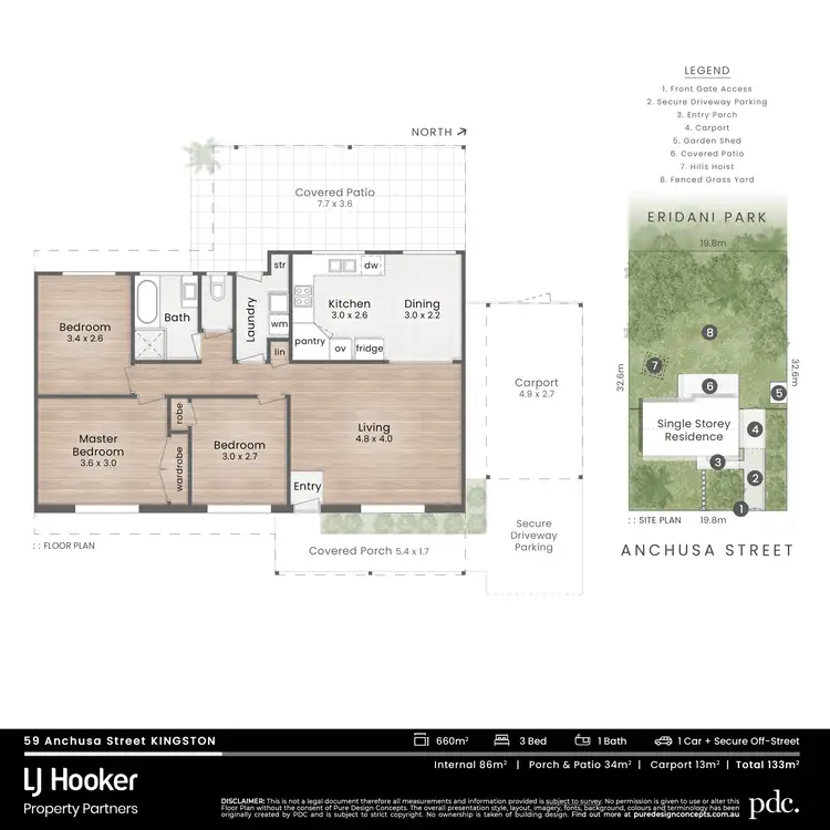 Floorplan of Homely house listing, 59 Anchusa Street, Kingston QLD 4114