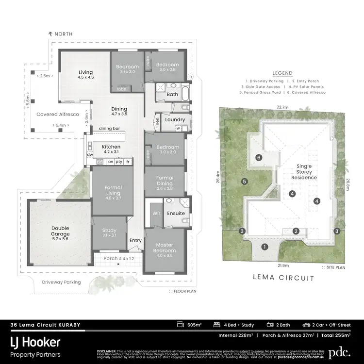 Floorplan of Homely house listing, 36 Lema Circuit, Kuraby QLD 4112