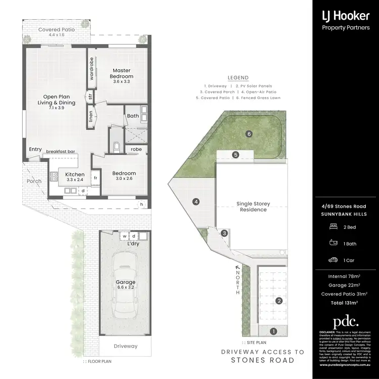 Floorplan of Homely townhouse listing, 4/69 Stones Road, Sunnybank Hills QLD 4109