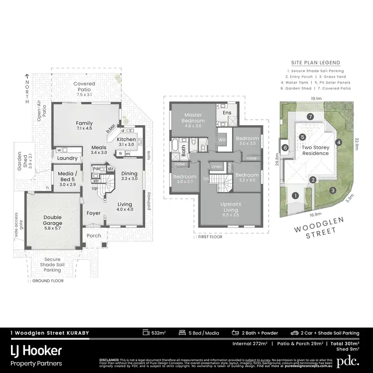 Floorplan of Homely house listing, 1 Woodglen Street, Kuraby QLD 4112