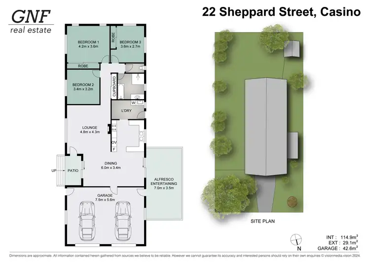 Floorplan of Homely house listing, 22 Sheppard Street, Casino NSW 2470