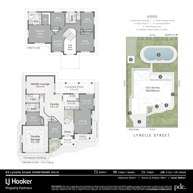 Floorplan of Homely house listing, 63 Lynelle Street, Sunnybank Hills QLD 4109