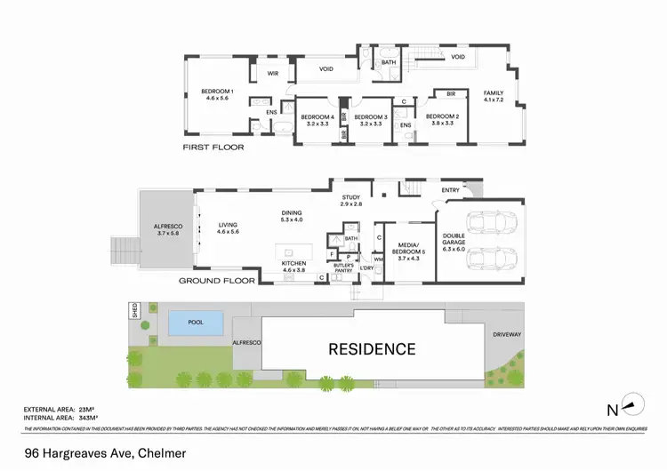 Floorplan of Homely house listing, 96 Hargreaves Avenue, Chelmer QLD 4068