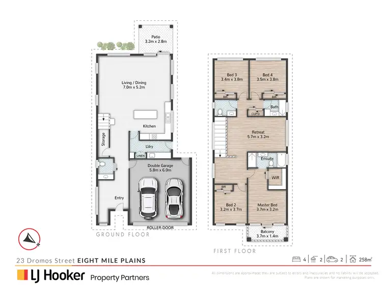 Floorplan of Homely house listing, 23 Dromos Street, Eight Mile Plains QLD 4113